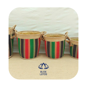 Collapsible Woven <b>Hyacinth</b> <b>Basket</b> - Product Image 2
