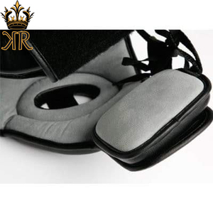 Factory Manufacture High Quality PU Leather Boxing Head Guard Universal <b>Helmets</b> for Adult <b>Kids</b> Boxing Training <b>Helmets</b> - Product Image 3