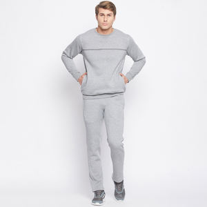 Ropa deportiva informal de manga larga para hombre, pantalones de chándal y sudadera, conjunto de chándal de 2 piezas - Product Image 1