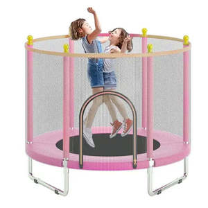 150cm trampolino rosa per bambini bambini peluche giocattoli e regali - Product Image 6