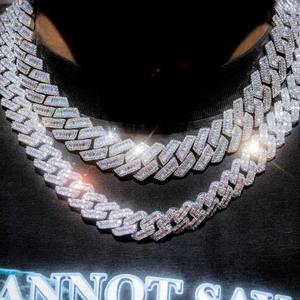 Cadena Cubana de Lujo Estilo Hip Hop, Personalizada, de Plata de Ley con Diamantes Naturales de Corte Brillante, Certificación IGI, Joyería Fina - Product Image 4