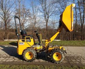 Mini-dumper basculant de 1 tonne de qualité supérieure 2024 JCB HTD-5 avec chargeur frontal |   Équipement de chantier à vendre - Product Image 3