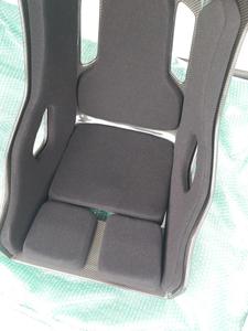 Siège sport RECARO PODIUM CF en fibre de carbone noire avec kit de garnitures L PAD côté gauche et droit NEUF - Product Image 3