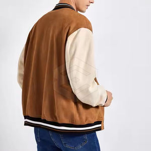 Chaqueta con letras personalizada Diseño único Chaqueta con letras de gran calidad para hombres en tamaño adulto - Product Image 6