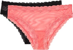 Comfortable Cotton <b>Seamless</b> Breathable Medium Control Briefs Boyshorts High-Waisted Lace <b>Thong</b> Panties for Every Body Sexy - Product Image 3