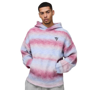 Sudadera con capucha de algodón 100% para hombre, el mejor jersey de Material en Club Fit, patrón sólido para ropa deportiva de invierno - Product Image 1