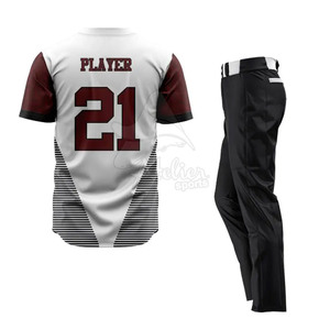 Conjunto de Uniforme de Béisbol Premium, Ropa Deportiva con Control de Humedad, Uniforme de Béisbol de Élite, Ropa de Competición de Alto Rendimiento - Product Image 3