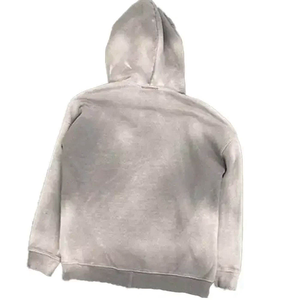Custom High Quality Heavyweight <b>Hoodie</b> Oversized Zipper Hoodies Vintage Acid Wash Blank <b>Full</b> <b>Zip</b> <b>up</b> <b>Hoodie</b> - Product Image 5