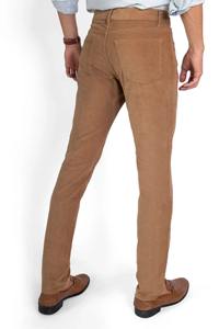 กางเกงชิโนทรงตรงเข้ารูปสำหรับผู้ชายกางเกงผ้าคอตตอนพิมพ์ลายโลโก้ปักตามสั่ง - Product Image 2