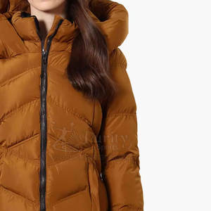 Meilleur Prix Super Qualité Femmes Longue Coton Rembourré Veste Hiver À Bas Prix Produits À La Mode - Product Image 5