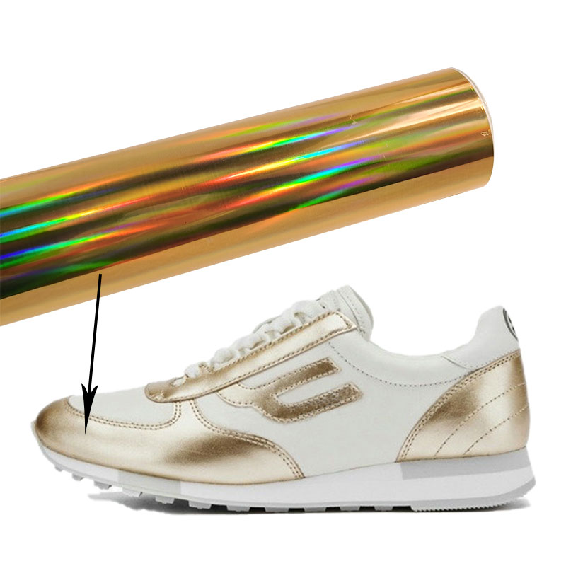 Голографическая Радужная термополиуретановая пленка Shunaimei 2023, термоплавкая клейкая пленка для текстиля