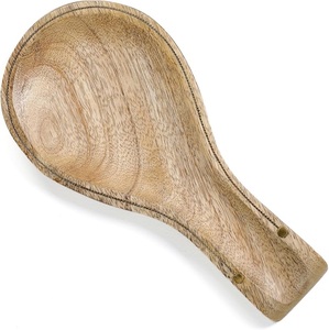 El precio más barato, soporte para cuchara para cocina, soporte para cuchara de madera lisa para estufa - Product Image 2