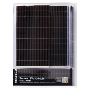 Panel Solar Negro de Alta Eficiencia Sunwe SW375-M6 - Product Image 2