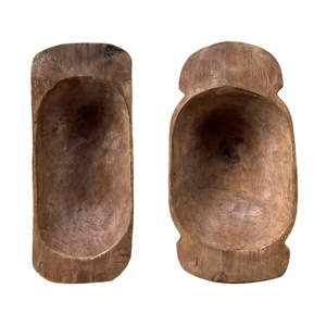 Bol à pâte en bois d'excellente qualité pour la décoration de table, vaisselle, artisanat en bois, au prix le plus bas - Product Image 2