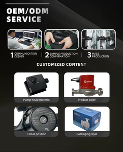 Aikon nhiệt độ cao 230V sealless đóng hộp động cơ lưu thông máy bơm nước nóng trong nước hệ thống sưởi ấm Máy bơm nước tuần hoàn - Product Image 4