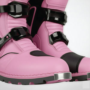 Bottes de motocross d'hiver Acerbis Whoops en acier, nouveau design, chaussures de course, imperméables, respirantes, 100% cuir véritable, pour la conduite à moto - Product Image 4