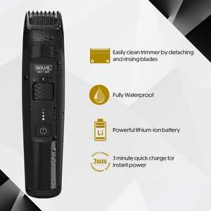 Tondeuse corporelle étanche au lithium-ion avec système de protection intégré, lames en acier inoxydable et matériau de lame en céramique - Product Image 1