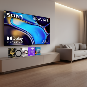 ชุดทีวีสมาร์ท OLED 4K HDR ขนาด 77 นิ้ว พร้อมอุปกรณ์เสริมเพิ่มประสิทธิภาพอัตรารีเฟรชและเสียง - Product Image 2