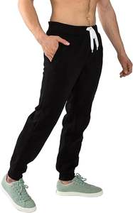 Pantalones de chándal informales de estilo activo para hombre, ligero, cintura elástica, medio recto, Nailon/licra, servicio OEM - Product Image 3