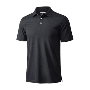 Polo de golf à manches courtes imprimé à manches courtes évacuant l'humidité polo pour hommes chemises à manches personnalisées - Product Image 2