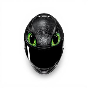 <span class=keywords><strong>Casco</strong></span> de Motocicleta Integral HJC RPHA 12 Classic con Doble Visor, Certificado DOT, Diseño Predator Abatible, Nuevo - Product Image 4