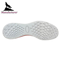 Semelle extérieure de botte de football d'entraînement professionnel pour les surfaces de gazon artificiel Semelle de football confortable avec antidérapant et résistant à l'usure