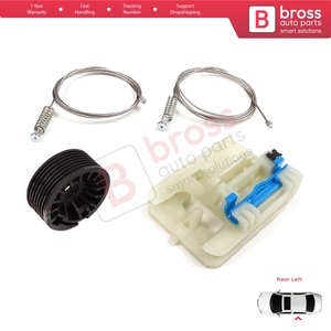 ชุดซ่อมมอเตอร์กระจกไฟฟ้า BWR5505 ด้านหลังซ้าย สำหรับรถยนต์ Tipo MK2 356 357 Egea ปี 2015 ขึ้นไป แบบ 4/5 ประตู รุ่น 52093915 - Product Image 4