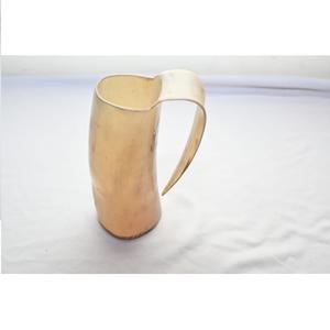 Meilleure qualité Buffalo Horn Tumbler 1L Capacité Personnalisable Inde Viking Horn Mug Tankard pour Club Parties pour Café - Product Image 3