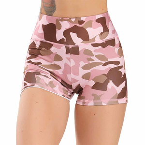 Pantalones Cortos Deportivos Transpirables de Lona para Adolescentes y Mujeres, Ideales para Yoga, Running y Gimnasio, con Estampado por Sublimación y Cintura Elástica 2027 - Product Image 1