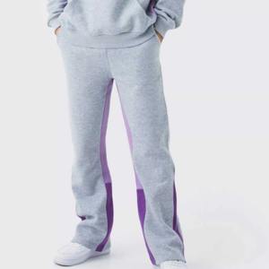 Chándal de nuevo diseño para hombre, ropa deportiva para gimnasio, conjunto de Jogger acampanado holgado, Sudadera con capucha y pantalones de chándal XL para entrenamiento - Product Image 6