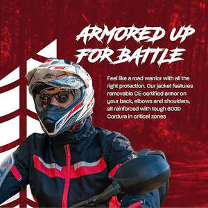 Traje de Motociclismo Textil Cordura Resistente al Viento, Talla Grande, para Pista y Calle, Modelo 2026 OEM - Product Image 5