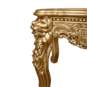 โต๊ะกาแฟรูปทรงสี่เหลี่ยมสีทองหรูหราสำหรับงานแต่งงานโต๊ะกาแฟสำหรับงานแต่งงานในบ้านอินโดนีเซียเฟอร์นิเจอร์หรูหรา - Product Image 3