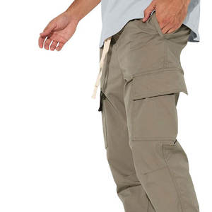 Good Quality <b>Cargo</b> Pant For Men's Cotton Fabric Multi Pockets Classic Look Fashionable Outdoor Pants For Men's - Product Image 3