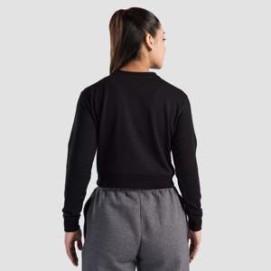 Vêtements de sport respirants et légers Elevate Motion, sans couture, noirs, grandes tailles, en spandex recyclable, design simple et élégant - Product Image 2
