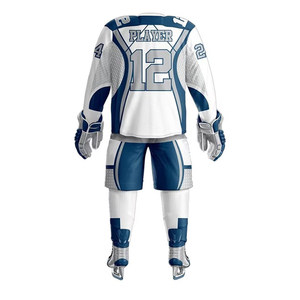 Nuevos adultos usan cómodo uniforme de hockey sobre hielo impresión por sublimación ropa deportiva uniforme de hockey sobre hielo - Product Image 3