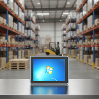 PC industriel embarqué à écran tactile capacitif haute luminosité de 10,1 pouces avec processeur Intel Quad-core J1900 J6413 I3 I5 I7