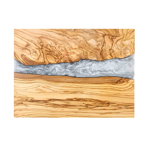 High Quality <b>Large</b> Organic Wooden & Resin Kitchen Chopping Block Cheese Board with Amazing Quality Hot Selling - Product Image 3