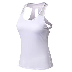 Nuevo Diseño de Alta Calidad, Ropa Deportiva OEM Personalizada, Camisetas sin Mangas para Mujer, Transpirables, de Secado Rápido, Chaleco Deportivo de Algodón/Poliéster - Product Image 6