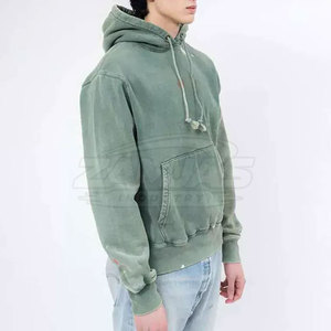 Sudaderas con Capucha Estilo Acid Wash al Por Mayor, Ropa Casual con Logotipo Personalizado, Diseño Estampado, Sudaderas con Capucha Acid Wash para Hombre - Product Image 4