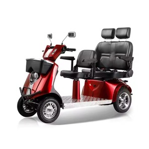 Scooter de movilidad eléctrica todo terreno de 3 asientos con 4 ruedas Motor de cubo trasero de 60V Potencia resistente por batería de litio - Product Image 1