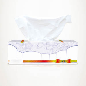 Caja de almacenamiento de papel de cartón de tejido facial personalizada del fabricante al por mayor caja de papel de tejido facial - Product Image 3