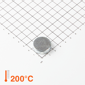 Gripper piatto in Samario-Cobalto Ø25x7mm senza montaggio - Product Image 1