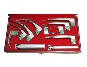 Ensemble de laryngoscope en acier inoxydable de haute qualité, opération chirurgicale manuelle, fabriqué au Pakistan, certifié CE ISO13485, boîte de taille personnalisée - Product Image 2