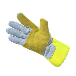 Gants de soudage personnalisés en gros, gants de soudage en cuir TIG, gants de sécurité raisonnables, résistance à la chaleur, personnalisés, bleus, doubles - Product Image 6