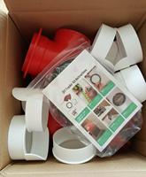 Système d'alimentation automatique pour poulets de chair, ensemble de mangeoires à ports pour poussins, kit DIY pour ferme avicole, équipement d'alimentation pour volailles