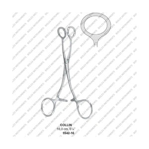 2024 Venta caliente Collin Tissue Grasping Forceps Fórceps de estómago Collin Intestinal y tejido Grasping Clamp Forceps by BIOLEX - Product Image 1