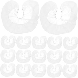 ผ้าคลุมหน้าที่พักแบบใช้แล้วทิ้งนวดแบบไม่ทอรูปตัวยูสำหรับสปาคลับอาบน้ำ100ชิ้น - Product Image 5