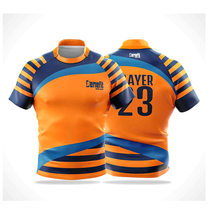 Camisetas de rugby de manga corta Durable Producto de excelente calidad Ropa deportiva para hombres Camisetas de rugby - Product Image 3