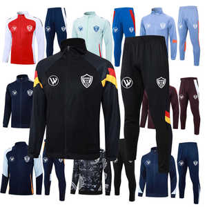 Chaqueta de Entrenamiento de Fútbol Personalizada al por Mayor, Conjunto Completo de Chándal de Fútbol, 100% Poliéster, Colores y Logotipo Personalizados - Product Image 2