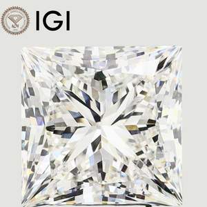 Princesa, Diamante de Laboratorio de 2 Quilates, Corte Princesa, Claridad F, VVS1, VVS2, VS1, VS2 - Product Image 1